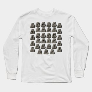 Old School Runes Long Sleeve T-Shirt